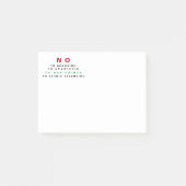 POST-IT® PALESTINE LIBRE NON AUX CRIMES DE GUERRE APARTHEID (Devant)