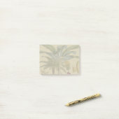 Post-it® Palm Antique Fruit Tropical Art Botanique (Sur un bureau)