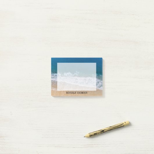 Post-it® Palm Coast Sandy Beach Floride (Sur un bureau)