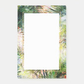 Post-it® Palm Feuille moderne Tropical Abstract Design (Devant)