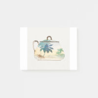 Palm Tree Sugar Bowl par Noritake Factory