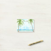 Post-it® Palm Trees Post It Notes (Sur un bureau)