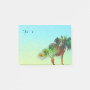Post-it® palmier tropical billet personnalisé