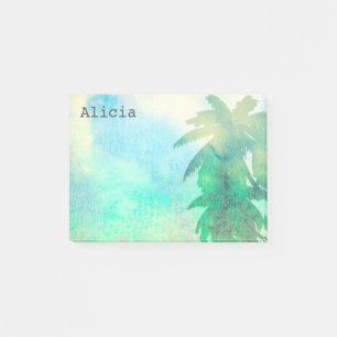 Post-it® palmier tropical billet personnalisé