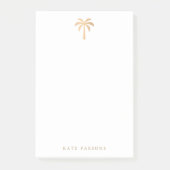 Post-it® Palmier Tropical Gold (Devant)