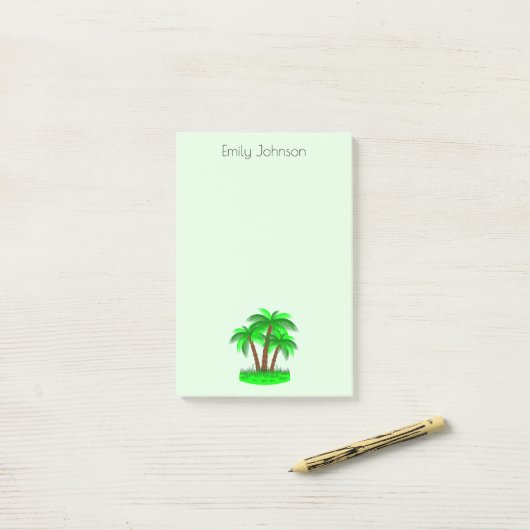 Post-it® Palmiers (Sur un bureau)