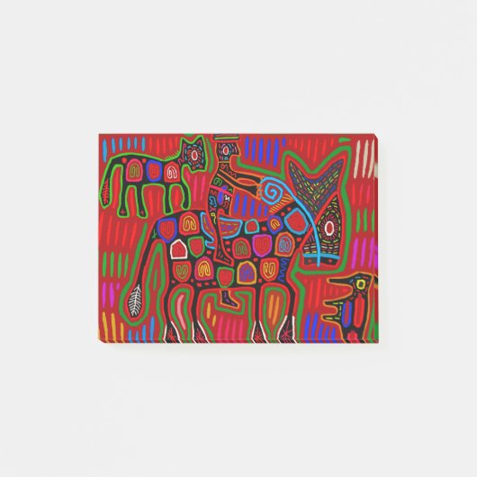 Post-it® Panama Mola - Sauver un cheval monter un cowboy (Devant)