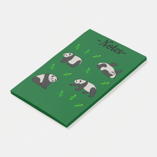 Post-it® Panda (Incliné)