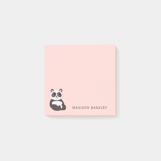 Post-it® Panda Bear Kid's Cute (Devant)