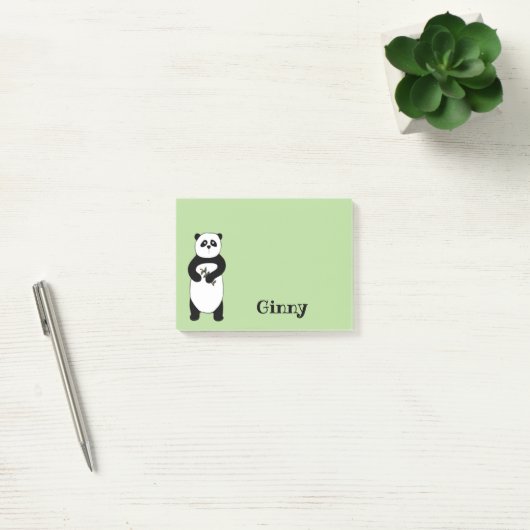 Post-it® Panda Bear Sticky Note Pad (Bureau)