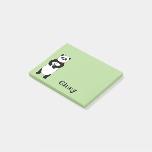 Post-it® Panda Bear Sticky Note Pad (Incliné)