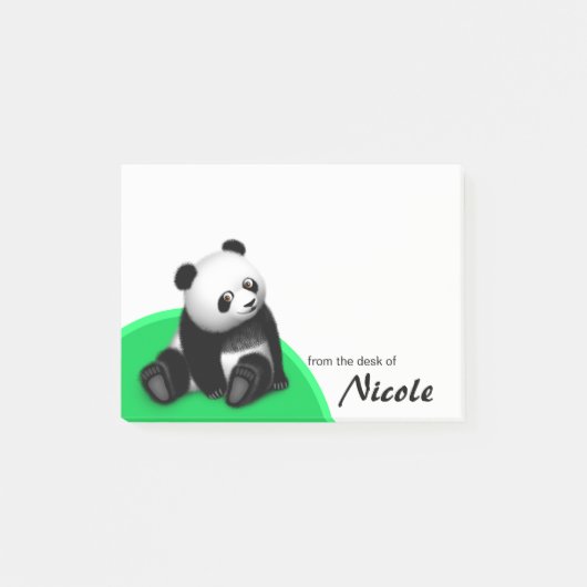 Post-it® Panda Bon Bon Post-it Notes (Devant)