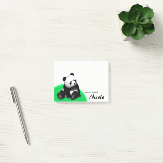 Post-it® Panda Bon Bon Post-it Notes (Bureau)