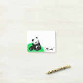 Post-it® Panda Bon Bon Post-it Notes (Sur un bureau)