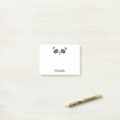 Post-it® Panda de caractère mignon école pour enfants (Sur un bureau)