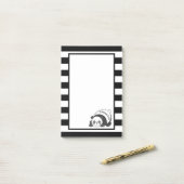 Post-it® Panda géant (Sur un bureau)