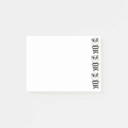 Post-it® Panda Kids    (Devant)