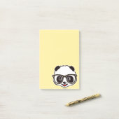 Post-it® Panda mignon (Sur un bureau)