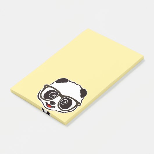 Post-it® Panda mignon (Incliné)