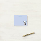 Post-it® Panda Ours Cutesse (Sur un bureau)