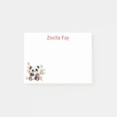 Post-it® Panda personnalisé de style anime Kawaii (Devant)