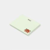 Post-it® Panda rouge mignon (Incliné)