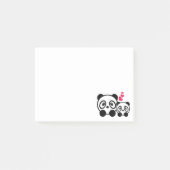 Post-it® Pandas mignons (Devant)