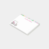 Post-it® Panier de golf Pink & Green Palm Beach personnalis (Incliné)