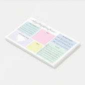 Post-it® Panier de soins personnels Pastel Daily (Incliné)