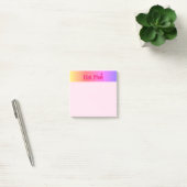Post-it® Paniers de note rose inversée Hot Rose (Bureau)