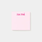 Post-it® Paniers de notes roses chauds (Devant)
