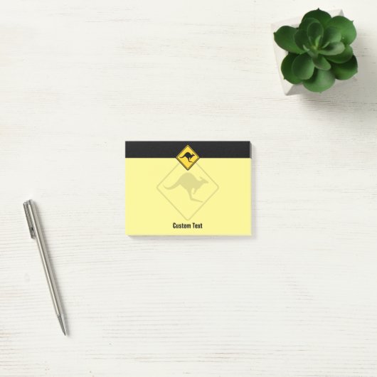 Post-it® Panneau d'avertissement Kangaroo (Bureau)