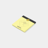 Post-it® Panneau d'avertissement Kangaroo (Incliné)