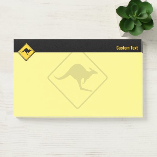 Post-it® Panneau d'avertissement Kangaroo (Bureau)