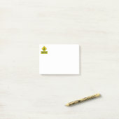 Post-it® Panneau de signalisation routier moderne de vacanc (Sur un bureau)