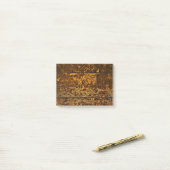 Post-it® Panneau en bois de l'ancienne usine (Sur un bureau)