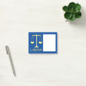 Post-it® Panneau étoile Balance dorée de Libra (Bureau)