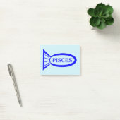 Post-it® Panneau Étoile Poisson Poisson Poster note Pad (Bureau)
