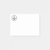 Post-it® Panneau franc-maçonnerie (Devant)