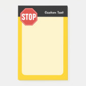Post-it® Panneau STOP (Devant)
