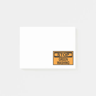 Post-it® Panneau Stop au Greenwashing