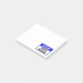 Post-it® Panneau Stop au Greenwashing (Incliné)