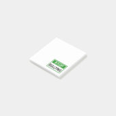 Post-it® Panneau Stop Harcèlement vert (Incliné)