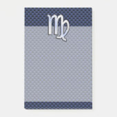 Post-it® Panneau Virgo Zodiac couleur carbone bleu marine (Devant)