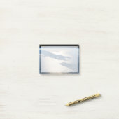 Post-it® Panorama depuis l'espace Highlights Cook Strait (Sur un bureau)
