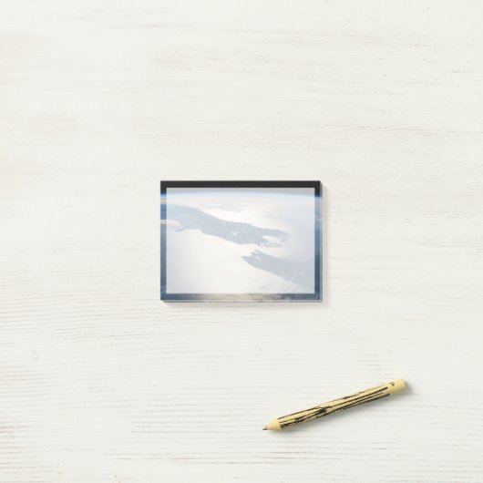 Post-it® Panorama depuis l'espace Highlights Cook Strait (Sur un bureau)