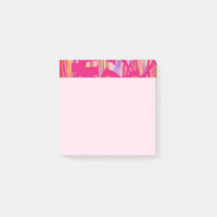 Pantalons de notes roses Hot Pink