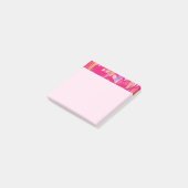 Post-it® Pantalons de notes roses Hot Pink (Incliné)