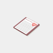 Post-it® Papa, blague du jour" Fête des pères Post-It Note (Incliné)