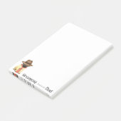 Post-it® Papa de carlin (Incliné)